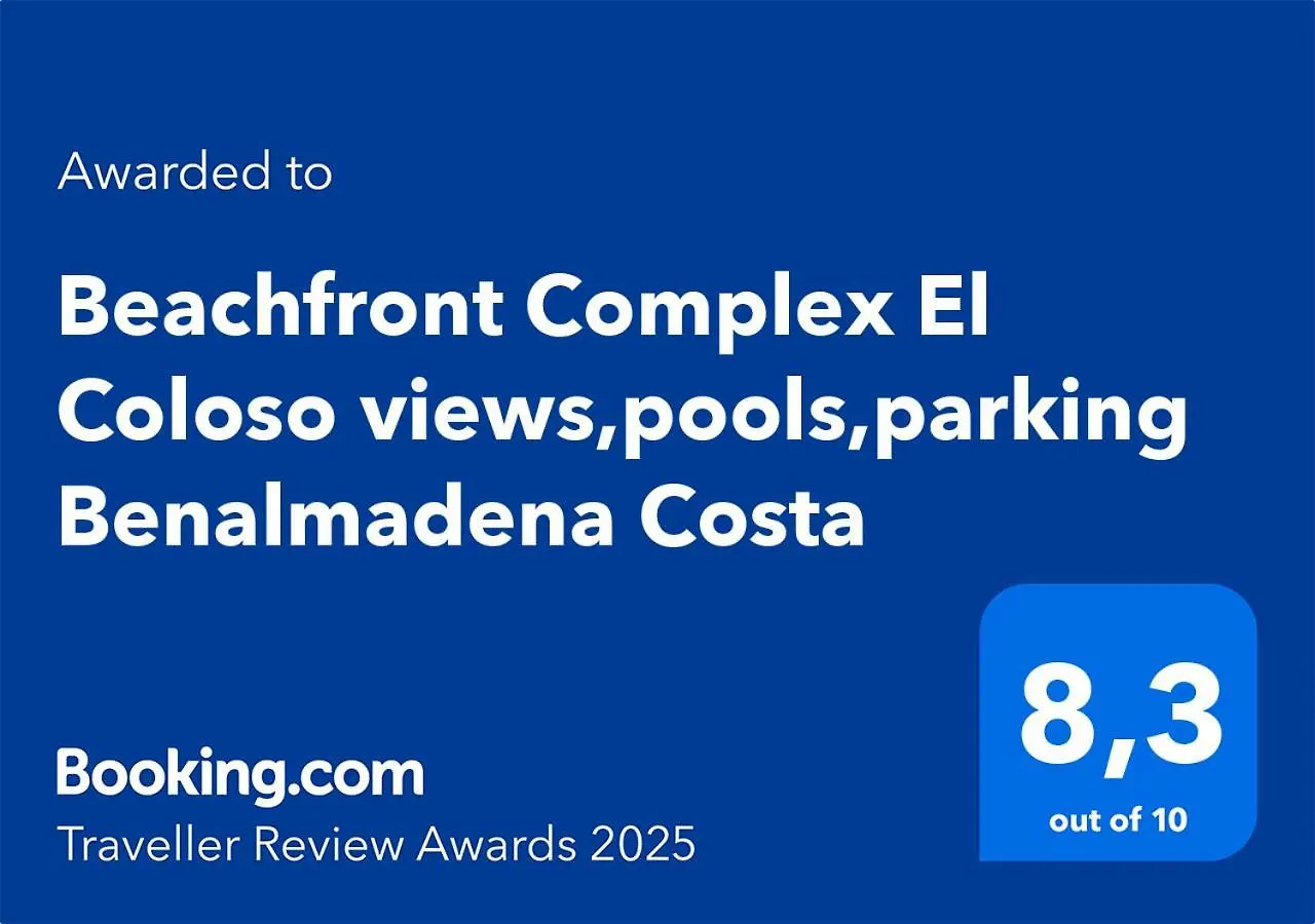 Beachfront Complex El Coloso Views,Pools,Parking Benalmadena Costa Spain